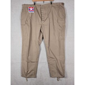 Propper Men's BDU Trouser 400 KHA Khaki Cargo Pants Size XXXXLL *52x34* NWT